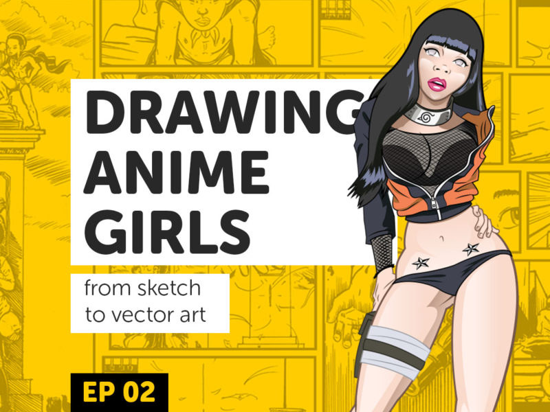Drawing Anime Girls Ep 2