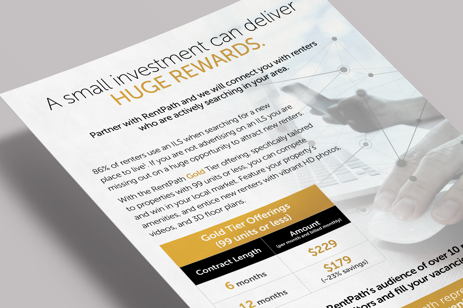 Huge Rewards Flyer